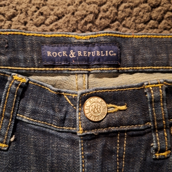 Rock & Republic Denim Berlin Jeans Women's Size 4R - Picture 6 of 14